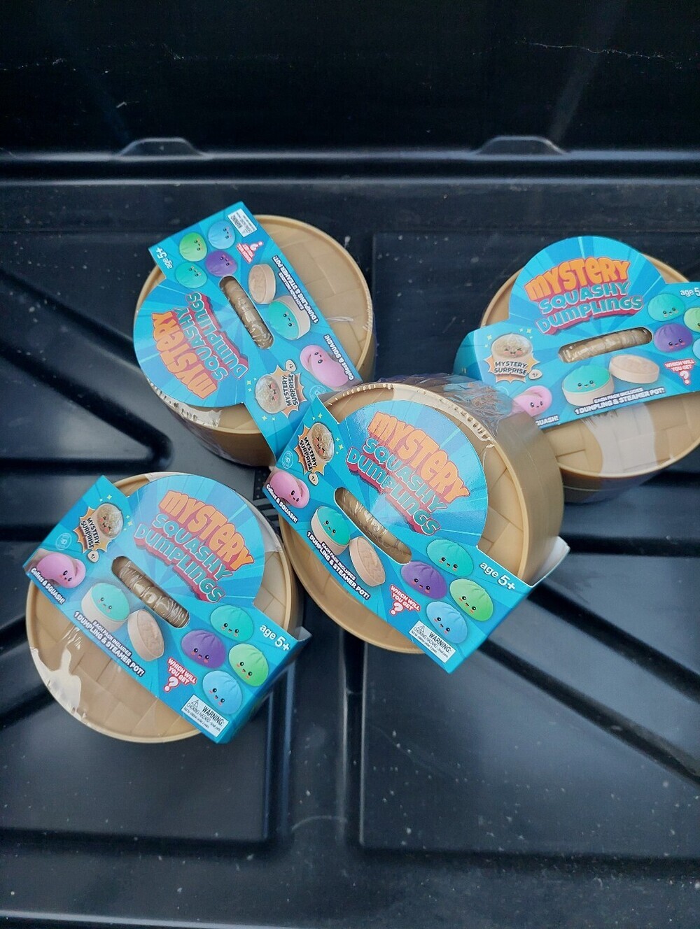 New Sealed Lot Of 4 Dumplings Mystery Squashy TikTok Viral RARE Surprise